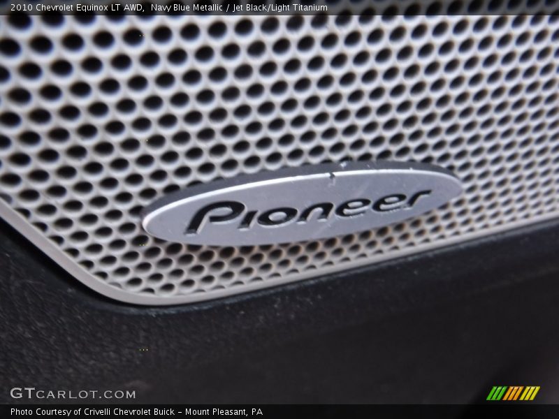 Navy Blue Metallic / Jet Black/Light Titanium 2010 Chevrolet Equinox LT AWD