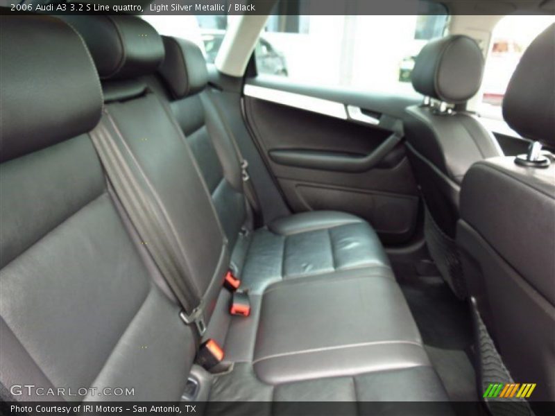 Light Silver Metallic / Black 2006 Audi A3 3.2 S Line quattro