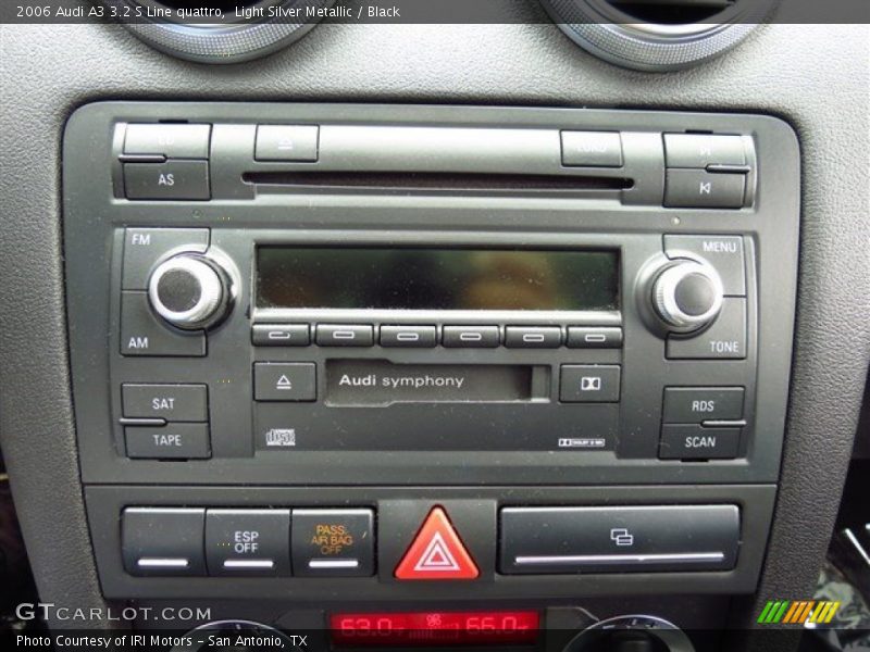 Light Silver Metallic / Black 2006 Audi A3 3.2 S Line quattro