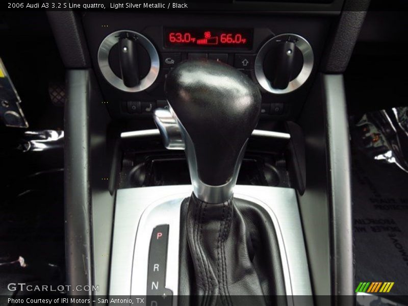 Light Silver Metallic / Black 2006 Audi A3 3.2 S Line quattro