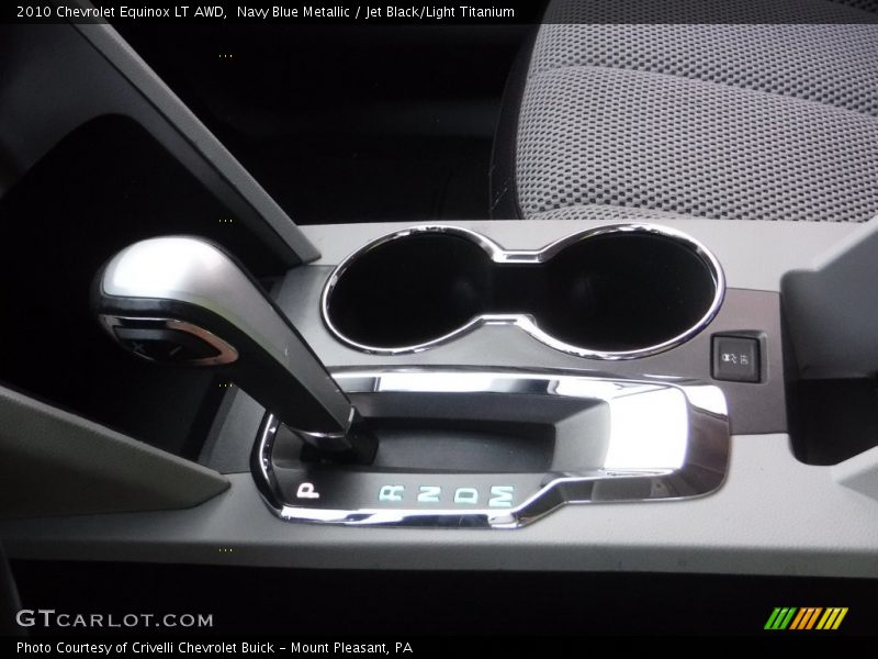 Navy Blue Metallic / Jet Black/Light Titanium 2010 Chevrolet Equinox LT AWD