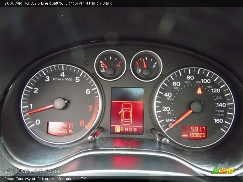 Light Silver Metallic / Black 2006 Audi A3 3.2 S Line quattro