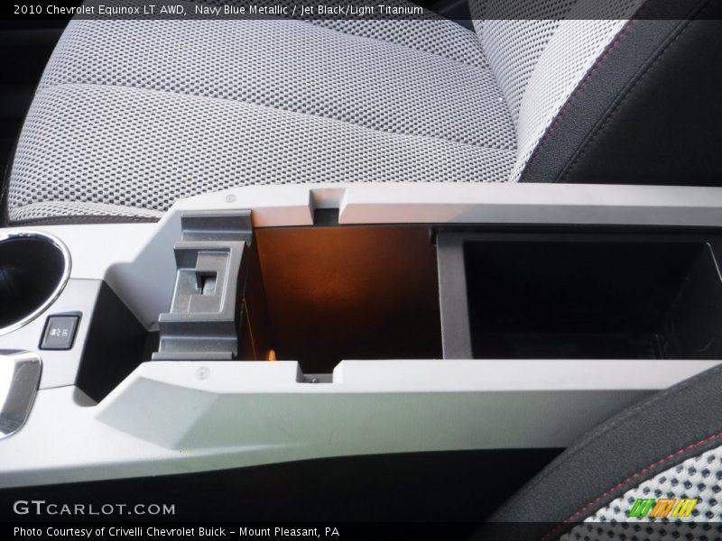 Navy Blue Metallic / Jet Black/Light Titanium 2010 Chevrolet Equinox LT AWD