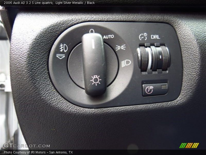 Light Silver Metallic / Black 2006 Audi A3 3.2 S Line quattro