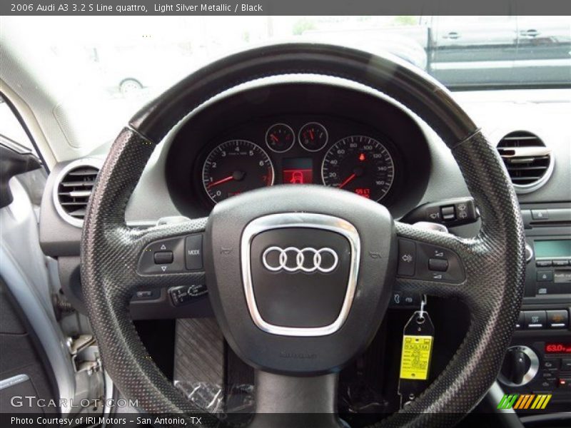 Light Silver Metallic / Black 2006 Audi A3 3.2 S Line quattro