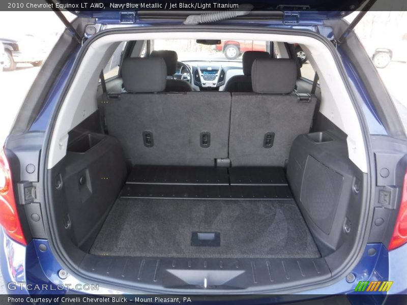 Navy Blue Metallic / Jet Black/Light Titanium 2010 Chevrolet Equinox LT AWD