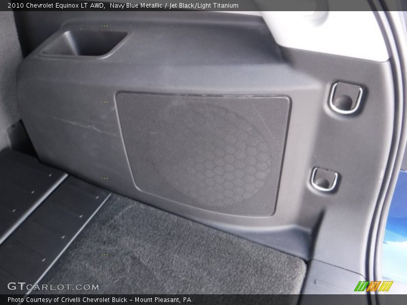 Navy Blue Metallic / Jet Black/Light Titanium 2010 Chevrolet Equinox LT AWD