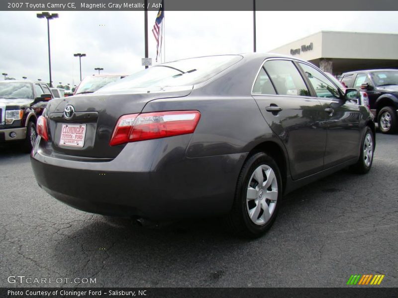 Magnetic Gray Metallic / Ash 2007 Toyota Camry CE