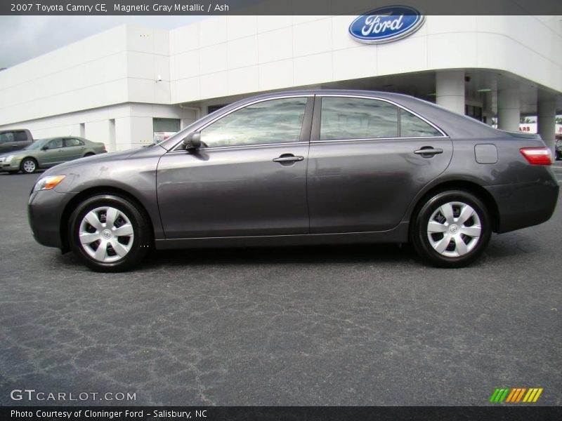 Magnetic Gray Metallic / Ash 2007 Toyota Camry CE