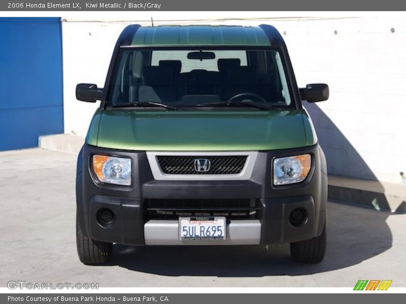 Kiwi Metallic / Black/Gray 2006 Honda Element LX