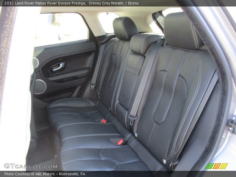 Orkney Grey Metallic / Ebony 2012 Land Rover Range Rover Evoque Prestige