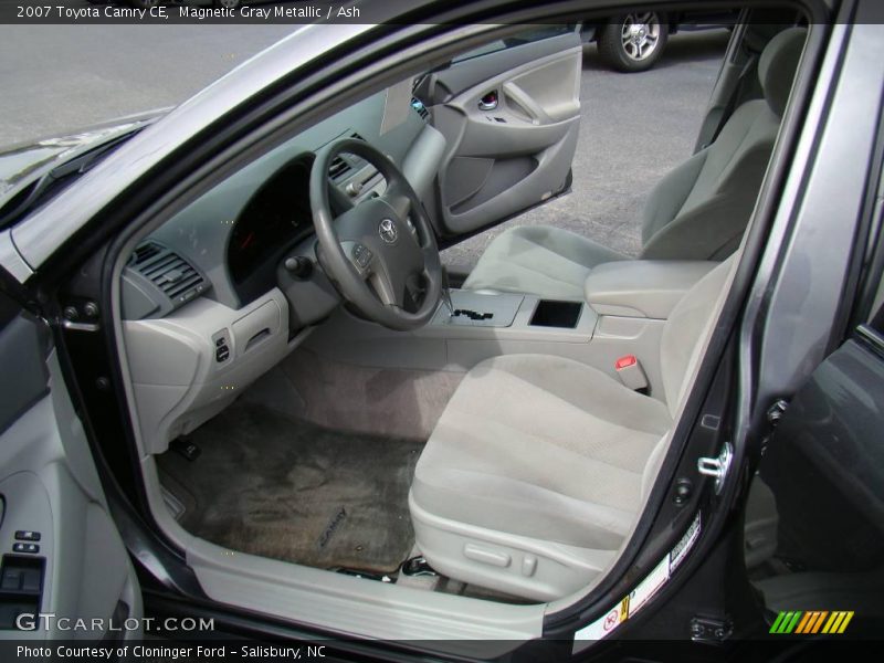 Magnetic Gray Metallic / Ash 2007 Toyota Camry CE