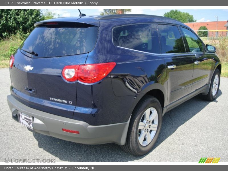 Dark Blue Metallic / Ebony 2012 Chevrolet Traverse LT