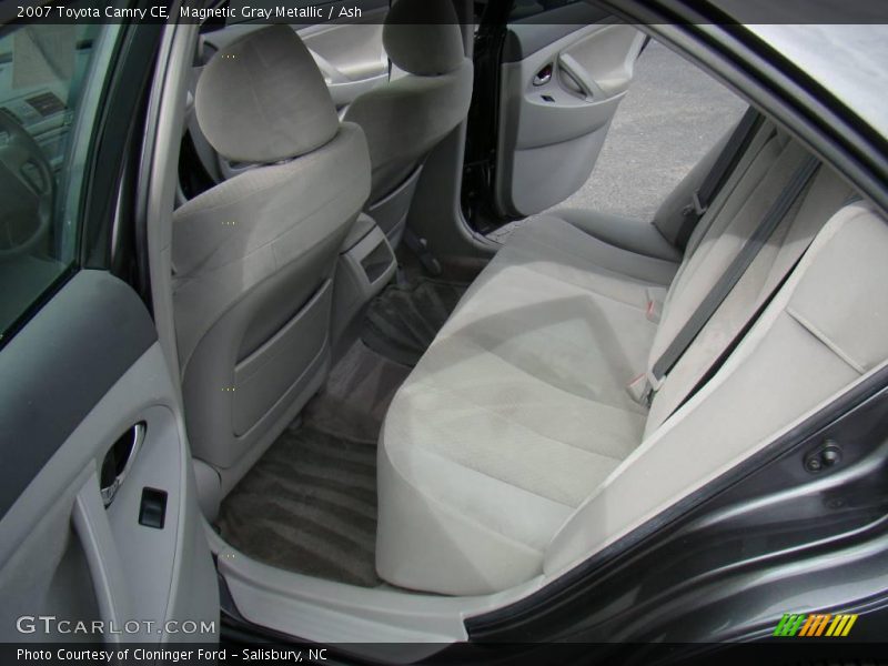 Magnetic Gray Metallic / Ash 2007 Toyota Camry CE