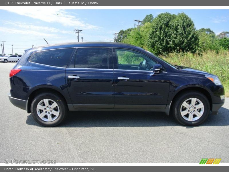 Dark Blue Metallic / Ebony 2012 Chevrolet Traverse LT