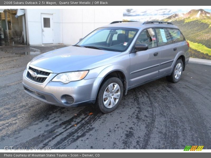 Front 3/4 View of 2008 Outback 2.5i Wagon