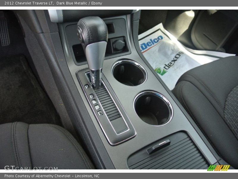 Dark Blue Metallic / Ebony 2012 Chevrolet Traverse LT