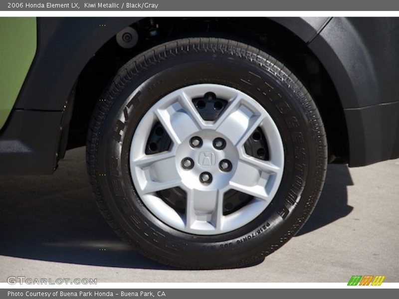 Kiwi Metallic / Black/Gray 2006 Honda Element LX