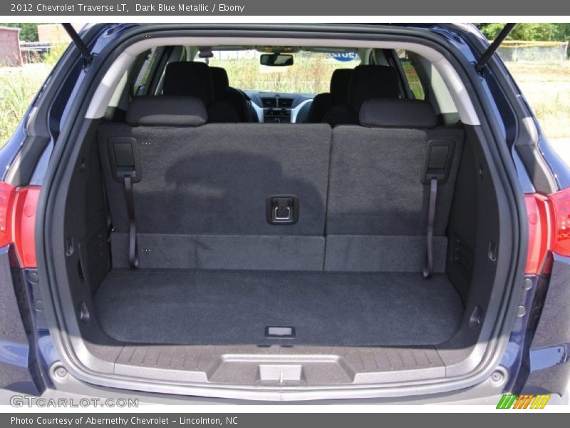 Dark Blue Metallic / Ebony 2012 Chevrolet Traverse LT