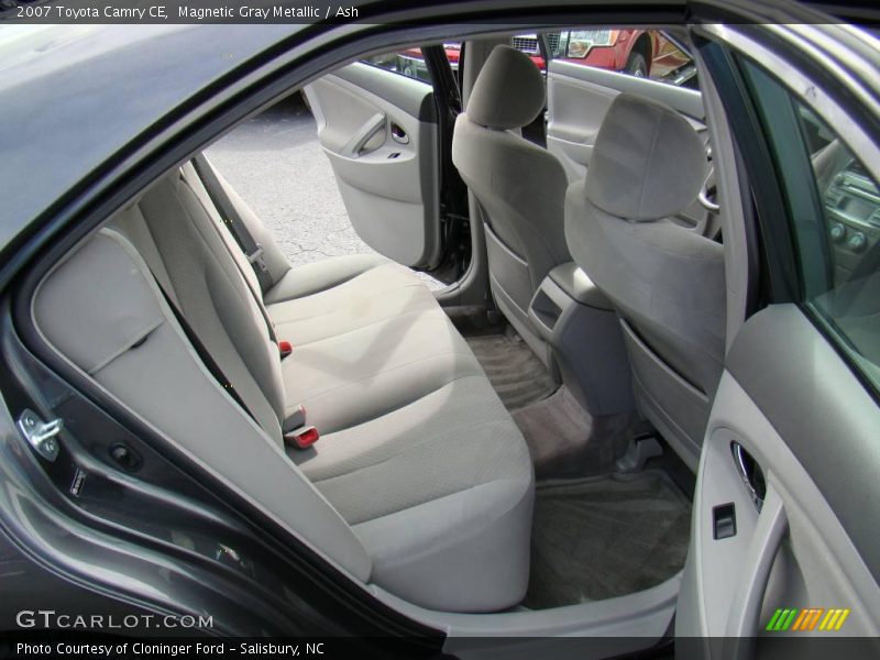 Magnetic Gray Metallic / Ash 2007 Toyota Camry CE