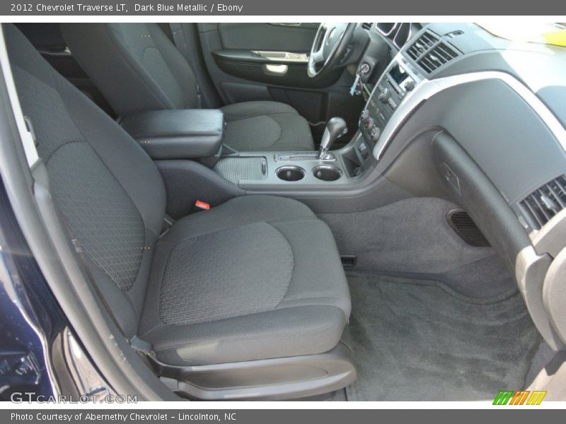 Dark Blue Metallic / Ebony 2012 Chevrolet Traverse LT
