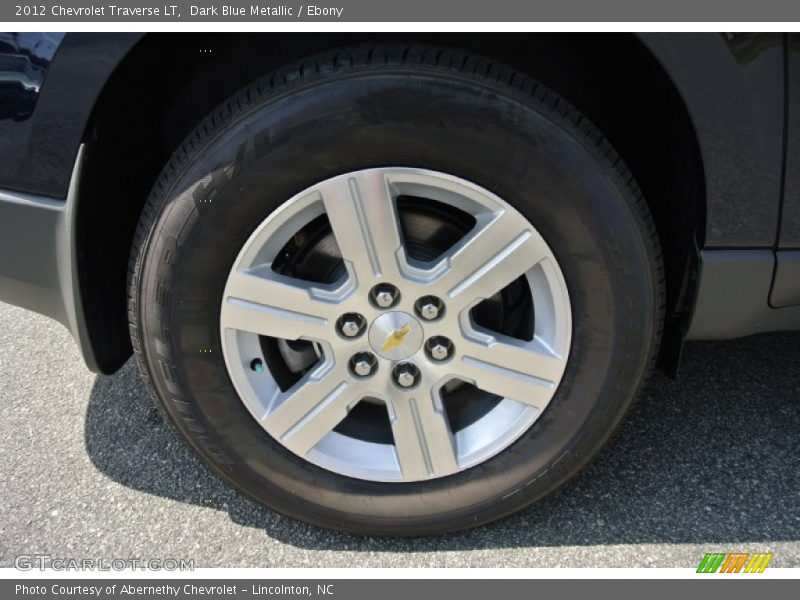 Dark Blue Metallic / Ebony 2012 Chevrolet Traverse LT