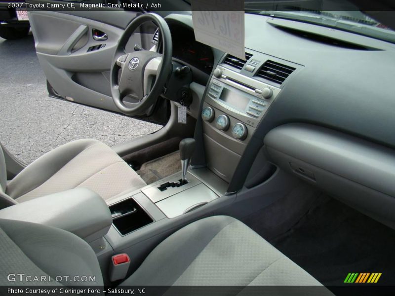 Magnetic Gray Metallic / Ash 2007 Toyota Camry CE