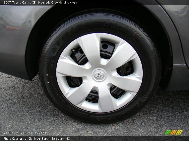 Magnetic Gray Metallic / Ash 2007 Toyota Camry CE