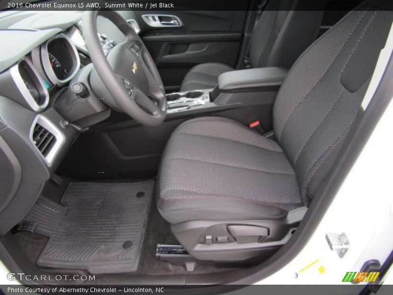 Summit White / Jet Black 2016 Chevrolet Equinox LS AWD