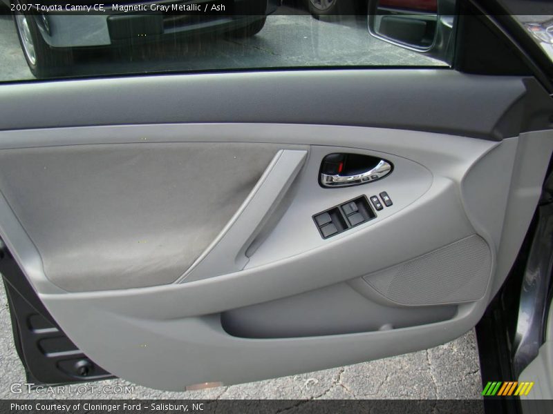 Magnetic Gray Metallic / Ash 2007 Toyota Camry CE