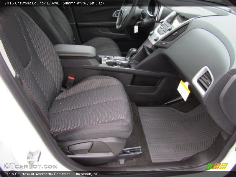 Summit White / Jet Black 2016 Chevrolet Equinox LS AWD
