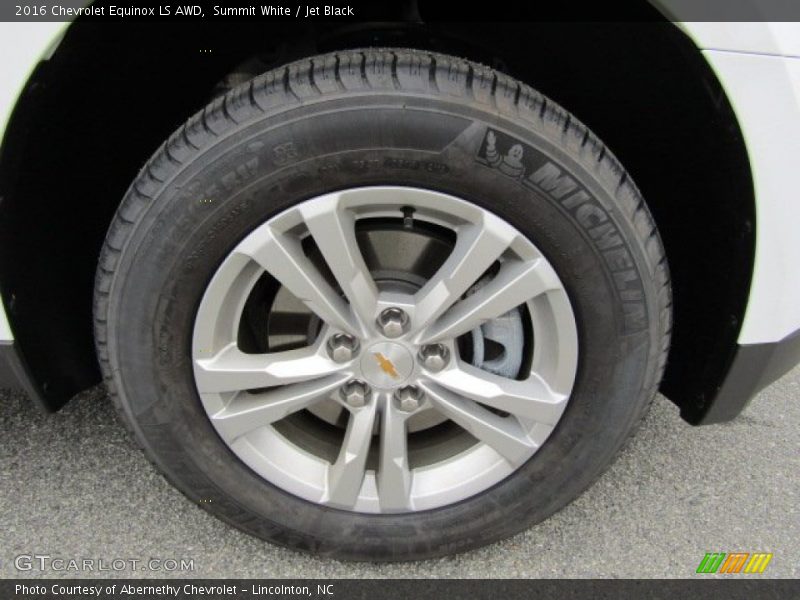 Summit White / Jet Black 2016 Chevrolet Equinox LS AWD