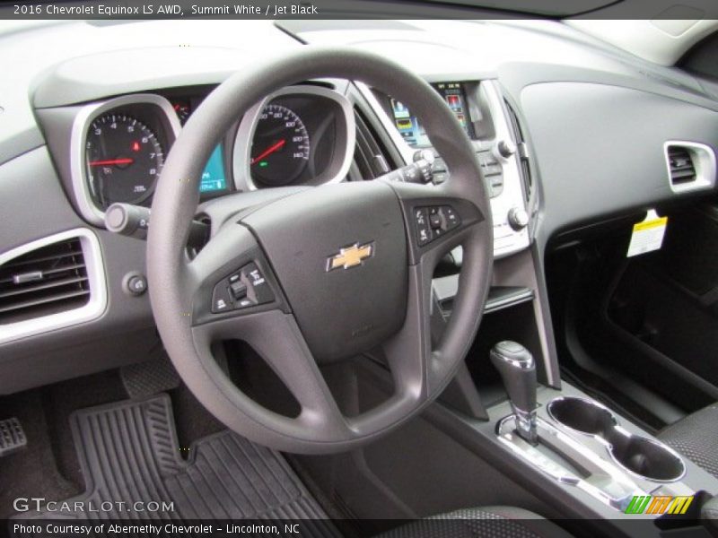 Summit White / Jet Black 2016 Chevrolet Equinox LS AWD