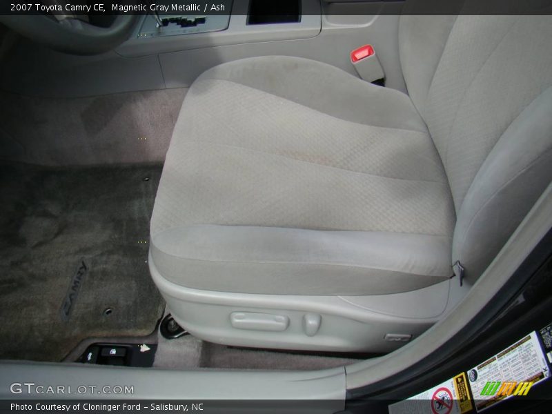 Magnetic Gray Metallic / Ash 2007 Toyota Camry CE