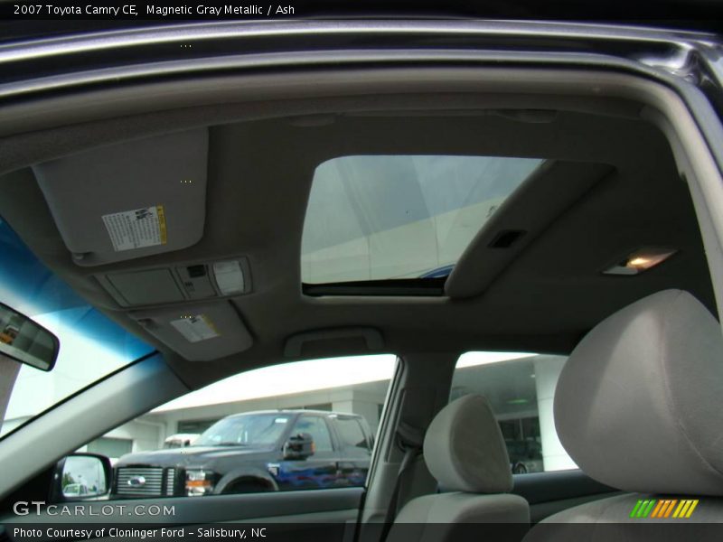 Magnetic Gray Metallic / Ash 2007 Toyota Camry CE