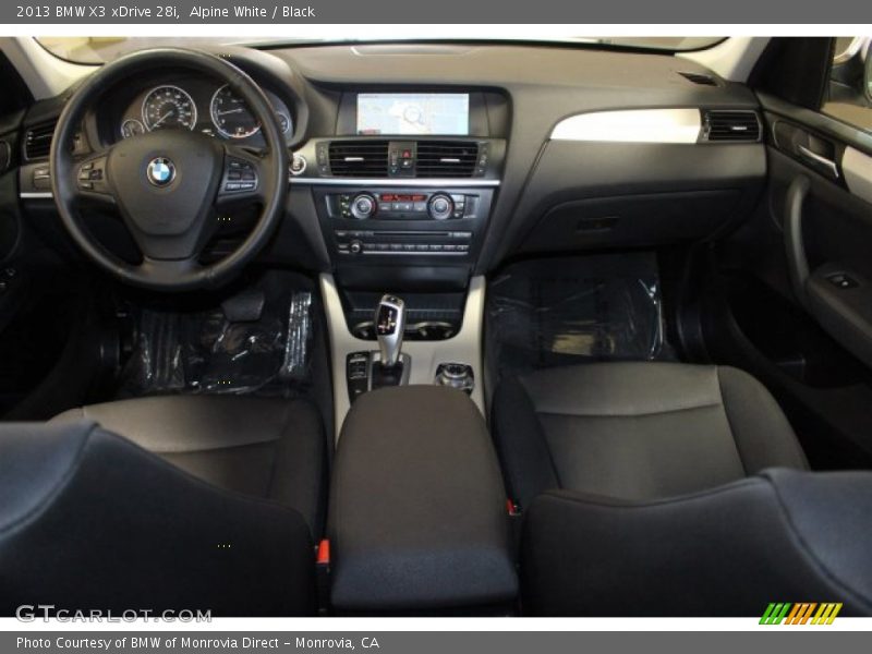 Alpine White / Black 2013 BMW X3 xDrive 28i