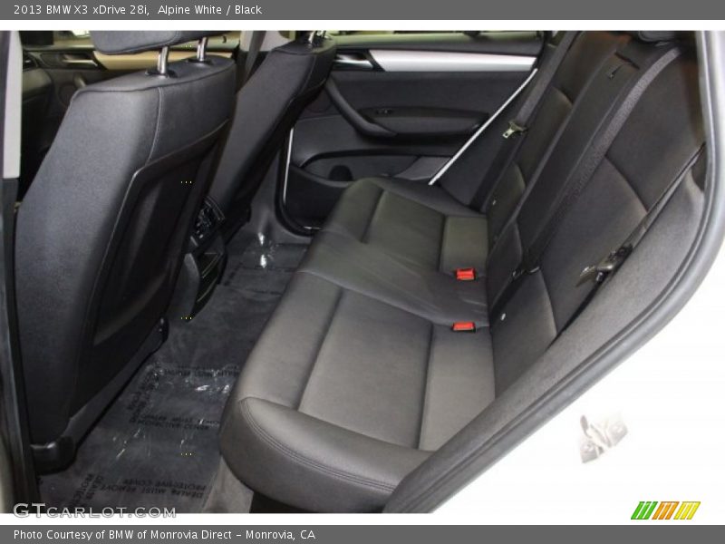 Alpine White / Black 2013 BMW X3 xDrive 28i