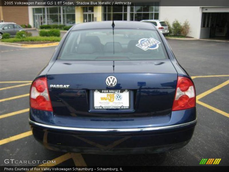 Shadow Blue Metallic / Anthracite 2005 Volkswagen Passat GLS 1.8T Sedan