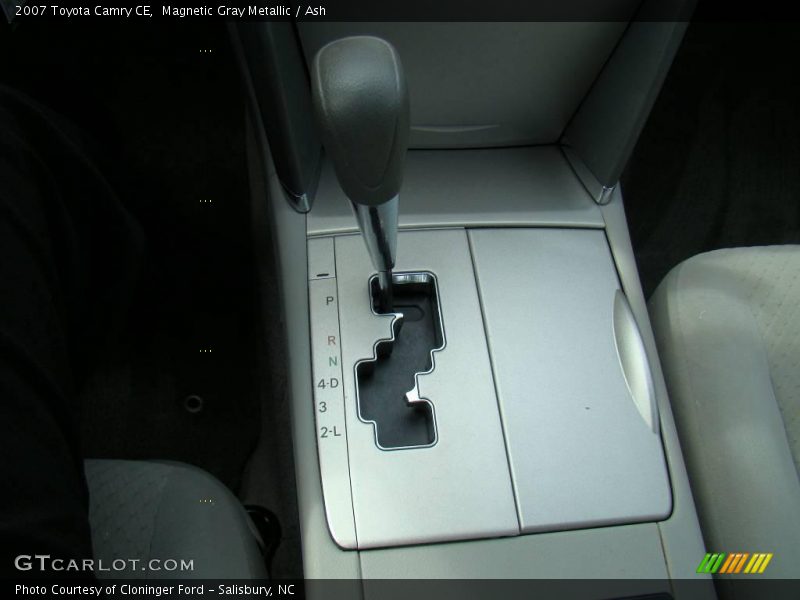 Magnetic Gray Metallic / Ash 2007 Toyota Camry CE
