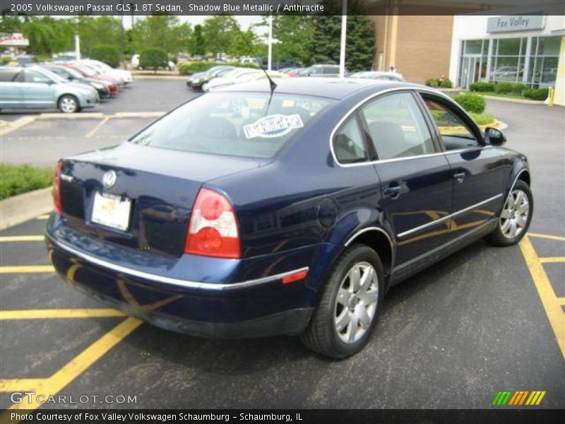 Shadow Blue Metallic / Anthracite 2005 Volkswagen Passat GLS 1.8T Sedan