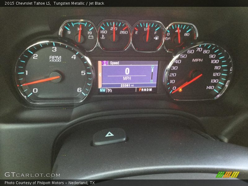 Tungsten Metallic / Jet Black 2015 Chevrolet Tahoe LS