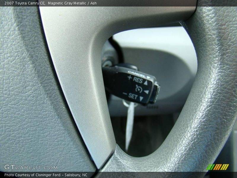 Magnetic Gray Metallic / Ash 2007 Toyota Camry CE
