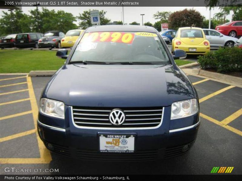 Shadow Blue Metallic / Anthracite 2005 Volkswagen Passat GLS 1.8T Sedan