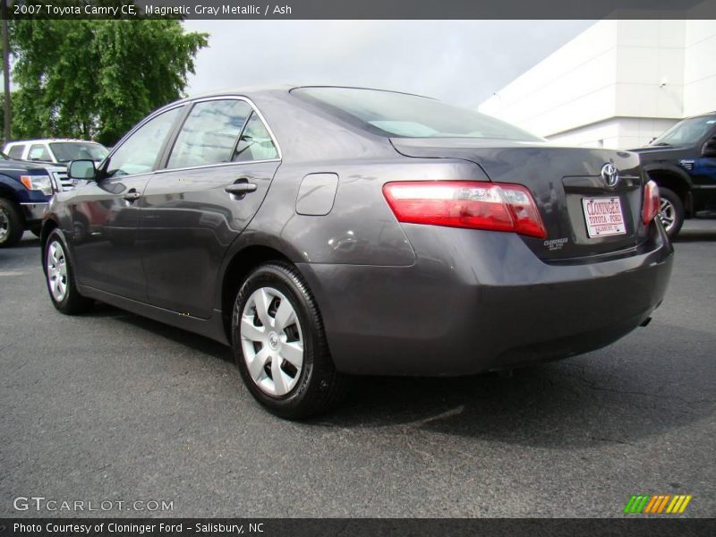 Magnetic Gray Metallic / Ash 2007 Toyota Camry CE