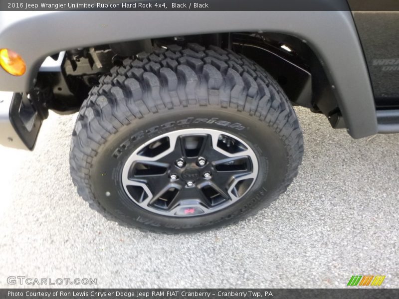  2016 Wrangler Unlimited Rubicon Hard Rock 4x4 Wheel