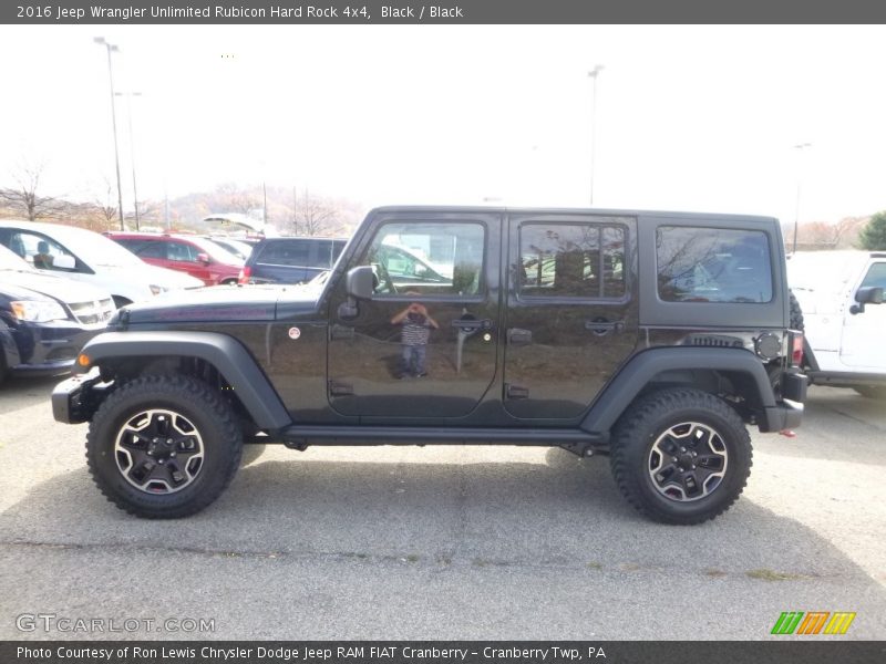  2016 Wrangler Unlimited Rubicon Hard Rock 4x4 Black