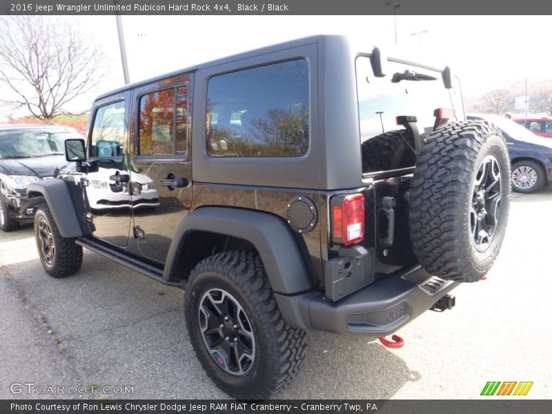  2016 Wrangler Unlimited Rubicon Hard Rock 4x4 Black