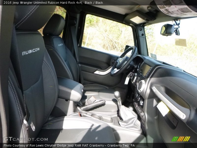 Black / Black 2016 Jeep Wrangler Unlimited Rubicon Hard Rock 4x4