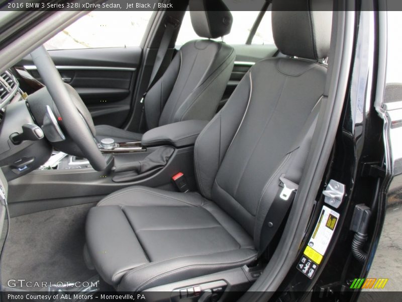 2016 3 Series 328i xDrive Sedan Black Interior