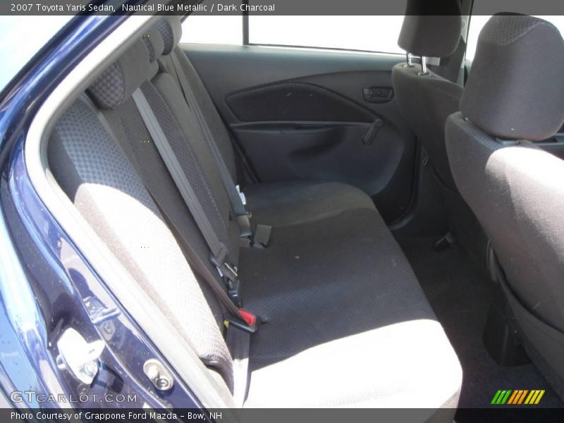 Nautical Blue Metallic / Dark Charcoal 2007 Toyota Yaris Sedan